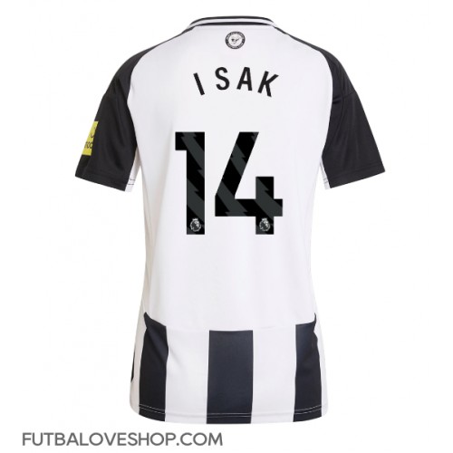 Dres Newcastle United Alexander Isak #14 Domáci pre Ženy 2024-25 Krátky Rukáv